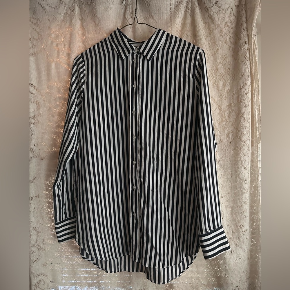 Everlane The Must-Have Washable Silk Shirt